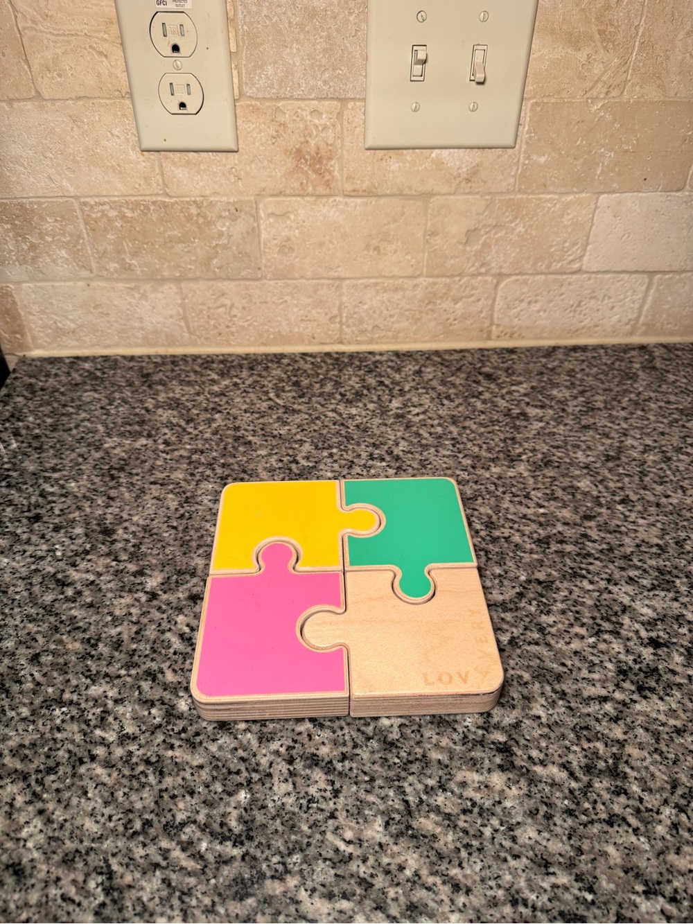 Lovevery Chunky Wooden Jigsaw Puzzle